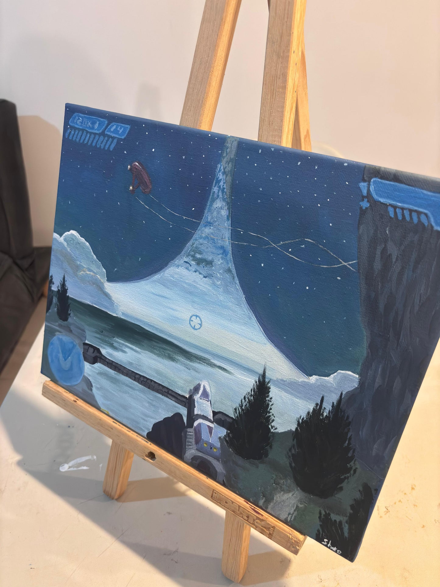 Delta halo pintura